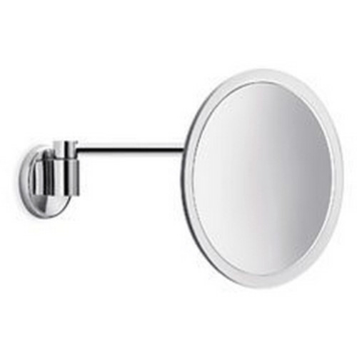 Specchio ingranditore a parete con braccio snodato, parabola Ø 20 cm Inda Hotellerie